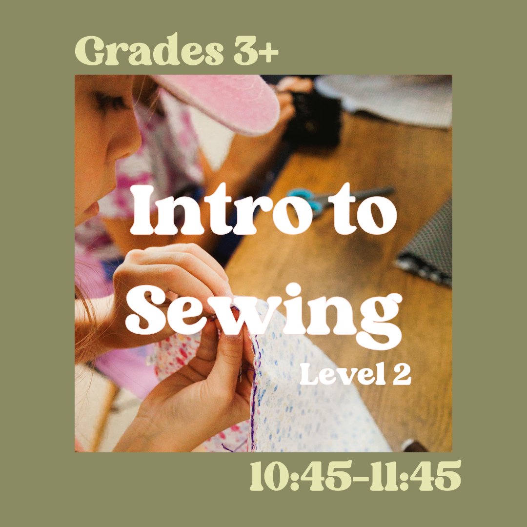 Intro to Sewing level 2