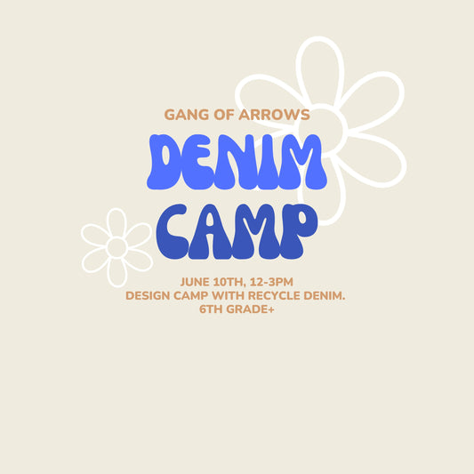 Recycle Denim Design Camp June 10th