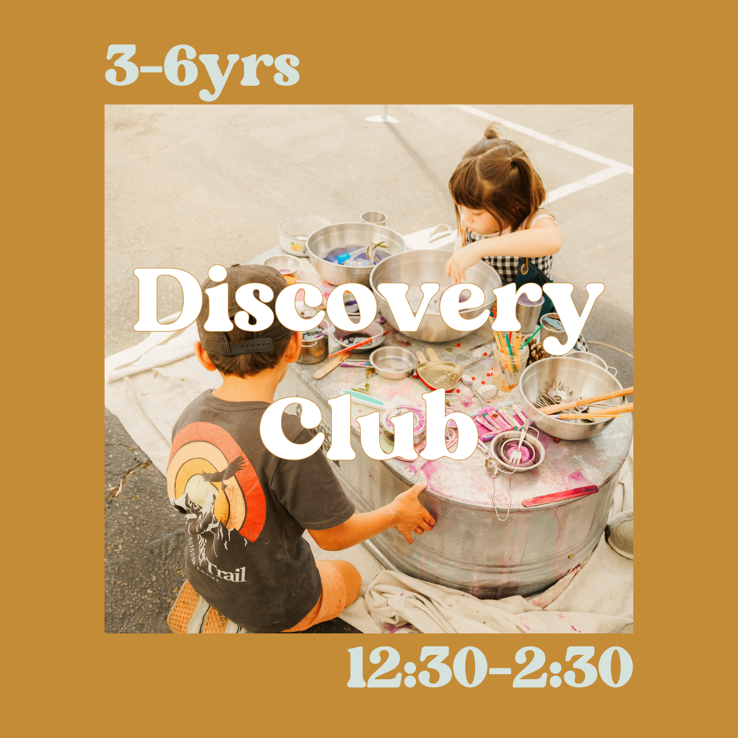 Discovery Club Science (3-5 years)