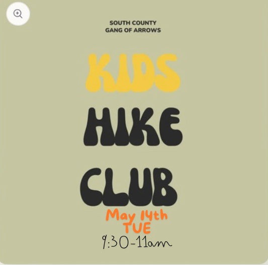 Hiking Club (South County!) May 14th *Fall preview