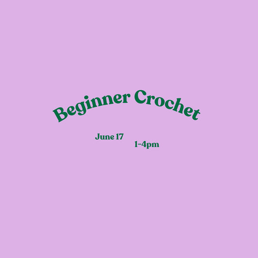 Beginner Crochet