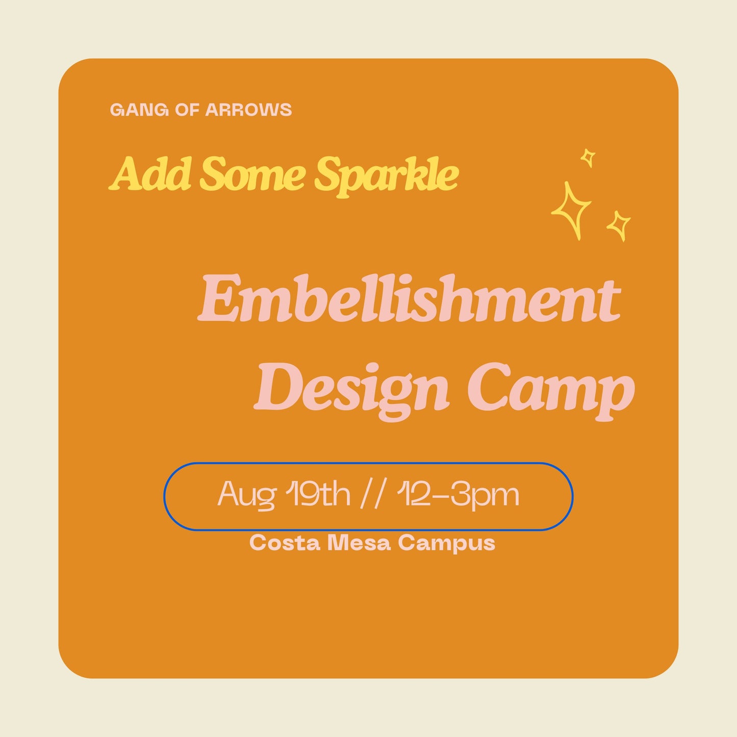 Embellishment Camp