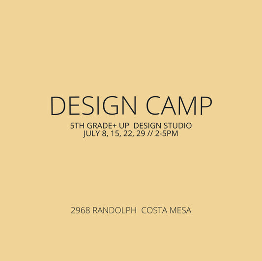 Design Camp (5th Grade +)